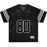 Y2K Retro Knitted Letter Oversized T-Shirt